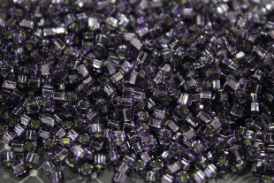 Бисер Япония CUBE 3 мм 10 г 0039 светло-сиреневый