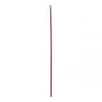 Для вязания " Gamma" CH- 15 крючок цв. алюминий d 2. 0 мм 15 см в чехле красный